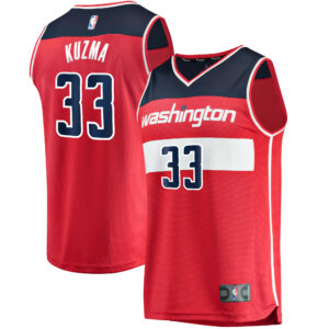 Kyle Kuzma Washington Wizards Fanatics Fast Break Replica Jersey - Icon Edition - Red