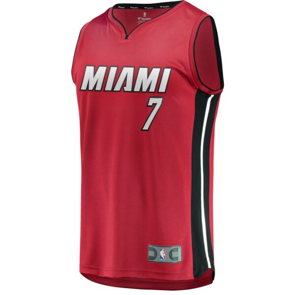 Kyle Lowry Miami Heat Fanatics Youth Fast Break Replica Player Jersey Red - Statement Edition - Image 3