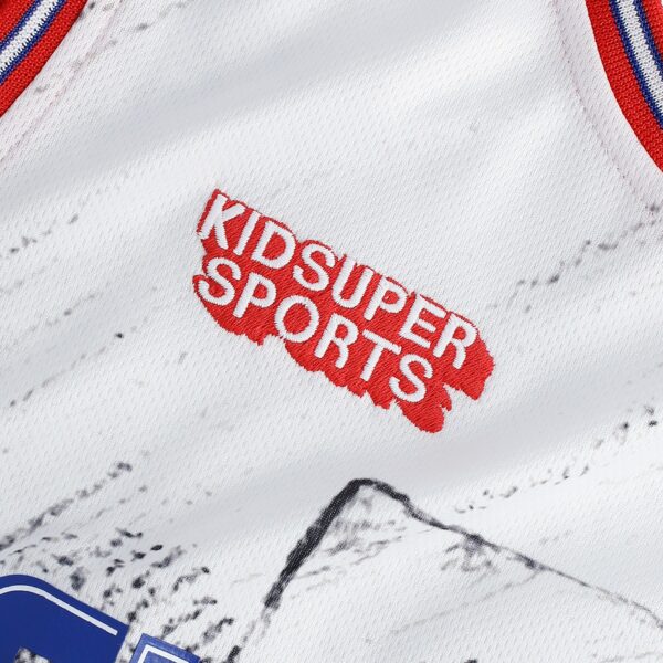 LA Clippers NBA & KidSuper Studios by Fanatics Unisex Hometown Jersey - Gray - Image 5