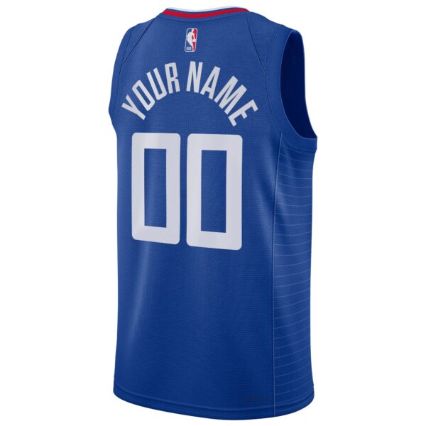 LA Clippers Nike Unisex Swingman Custom Jersey Royal - Icon Edition - Image 4