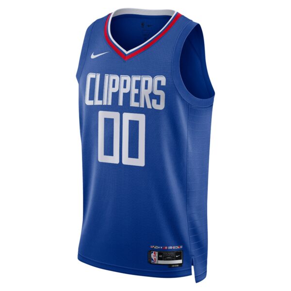 LA Clippers Nike Unisex Swingman Custom Jersey Royal - Icon Edition - Image 3