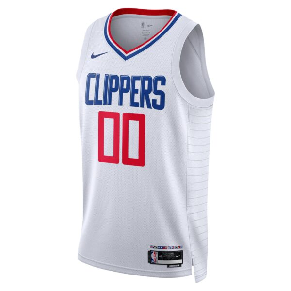 LA Clippers Nike Unisex Swingman Custom Jersey White - Association Edition - Image 3