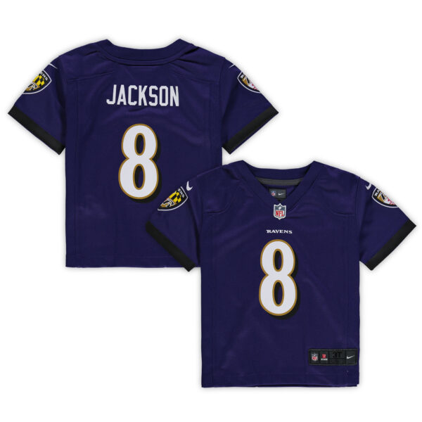 Lamar Jackson Baltimore Ravens Nike Toddler Game Jersey - Purple