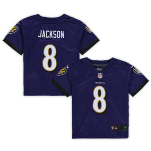 Lamar Jackson Baltimore Ravens Nike Toddler Game Jersey - Purple
