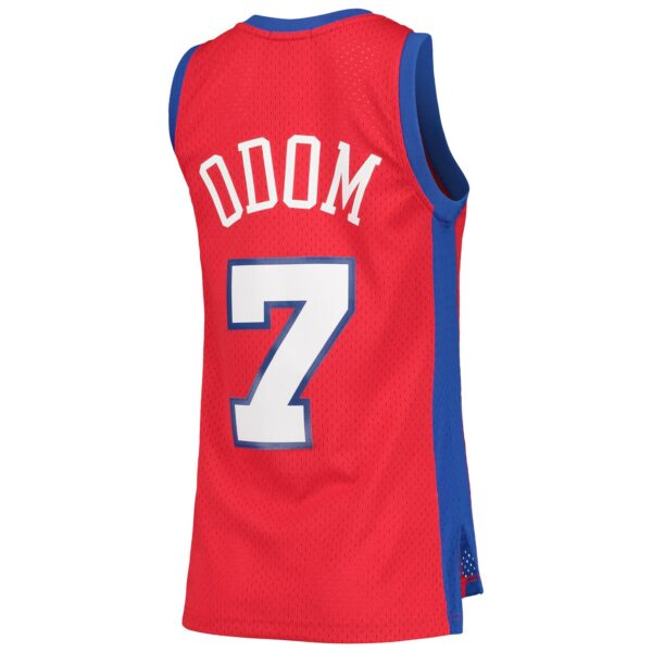 Lamar Odom LA Clippers Mitchell & Ness Women's 2000/01 Hardwood Classics Swingman Jersey - Red - Image 4