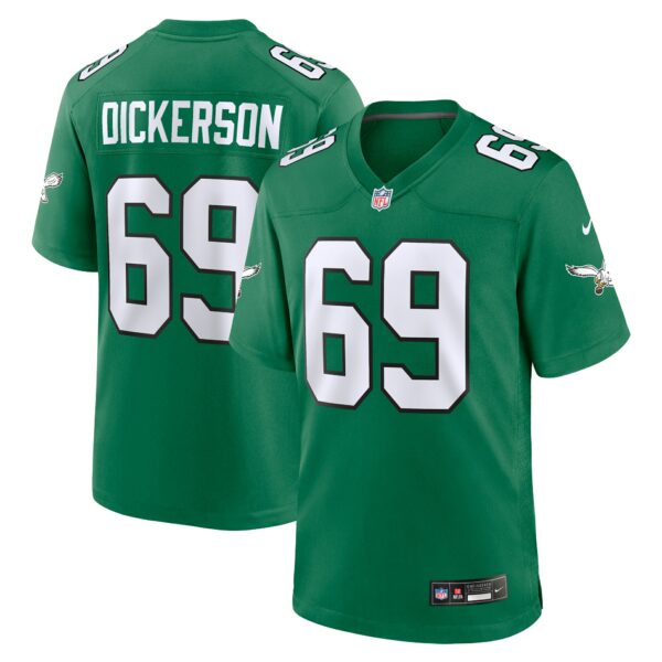 Landon Dickerson Philadelphia Eagles Nike Alternate Game Jersey - Kelly Green