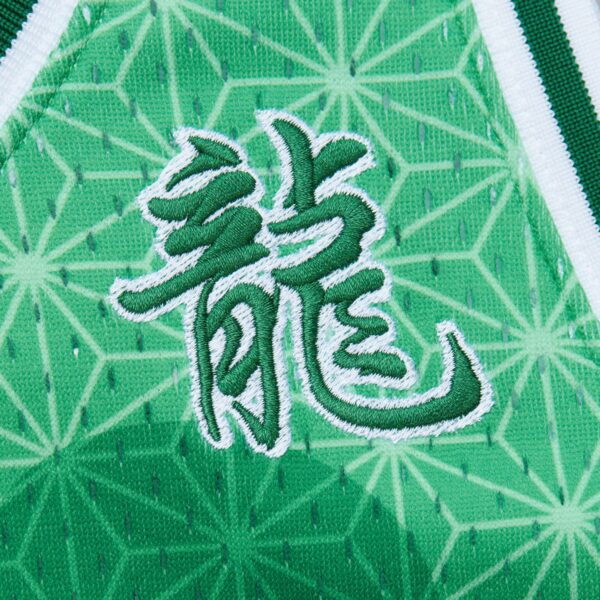 Larry Bird Boston Celtics Mitchell & Ness 1985/86 Hardwood Classics Asian Heritage 6.0 Swingman Throwback Player Jersey - Kelly Green - Image 5