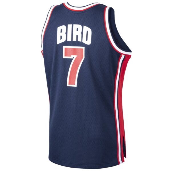 Larry Bird USA Basketball Mitchell & Ness 1992 Dream Team Authentic Jersey - Navy - Image 4