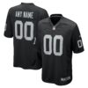 Las Vegas Raiders Nike Custom Game Jersey - Black