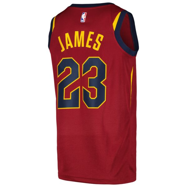LeBron James Cleveland Cavaliers Nike Swingman Player Jersey - Icon Edition - Wine - Image 4