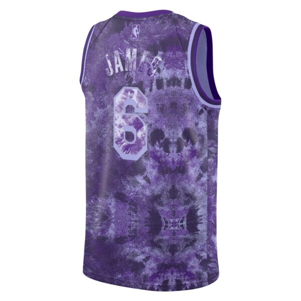 LeBron James Los Angeles Lakers Nike Unisex Select Series Swingman Jersey - Purple - Image 4