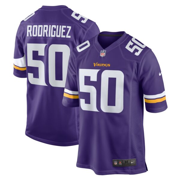 Levi Drake Rodriguez Minnesota Vikings Nike Game Jersey -  Purple