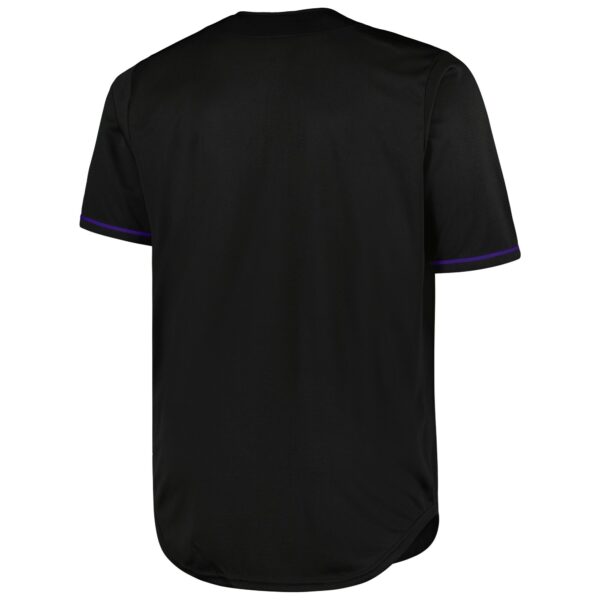 Los Angeles Lakers Profile Big & Tall Pop Jersey - Black - Image 4