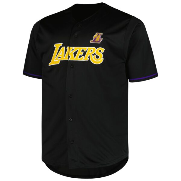 Los Angeles Lakers Profile Big & Tall Pop Jersey - Black - Image 3