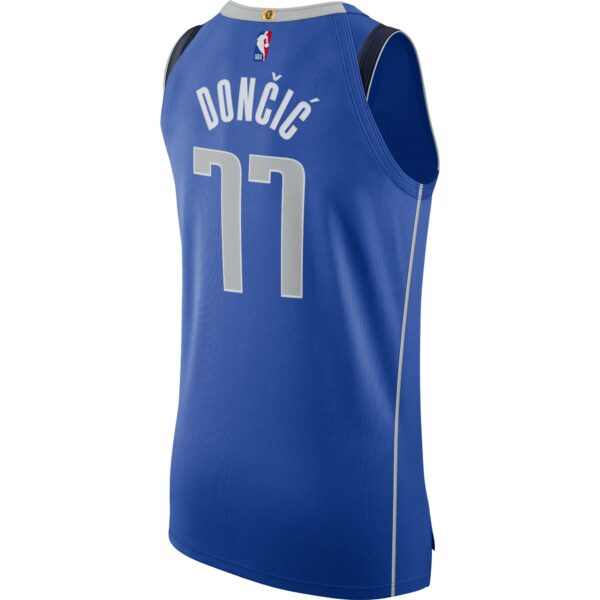 Luka Dončić Dallas Mavericks Nike Authentic Jersey - Icon Edition - Blue - Image 4