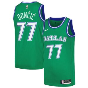 Luka Dončić Dallas Mavericks Nike Swingman Player Jersey - Classic Edition - Green