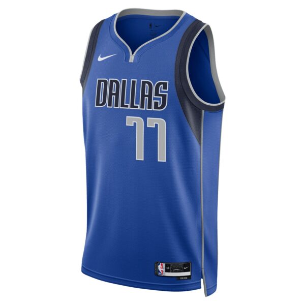 Luka Dončić Dallas Mavericks Nike Unisex Swingman Jersey - Icon Edition - Blue - Image 3