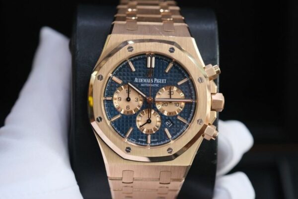 Luxury Audemars Piguet Royal Oak Selfwinding Chronograph 18K Rose Gold Watch 26331Oroo1220Or01 - Image 2