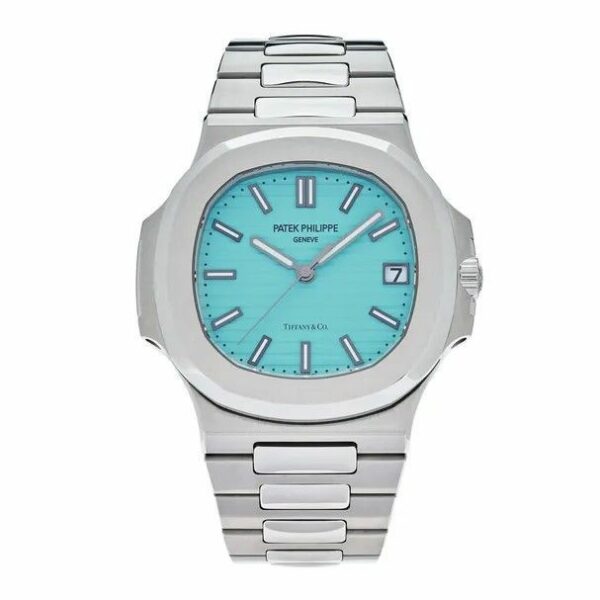 Luxury Patek Philippe Nautilus Tiffany & Co. Blue Dial Watch