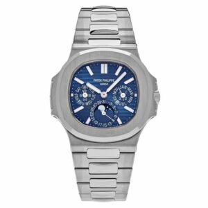 Luxury Patek Philippe Nautilus White Gold 5740-1G-001 With Blue Sunburst Dial Watch