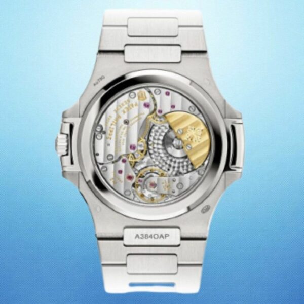 Luxury Patek Philippe Nautilus White Gold 5740-1G-001 With Blue Sunburst Dial Watch - Image 3