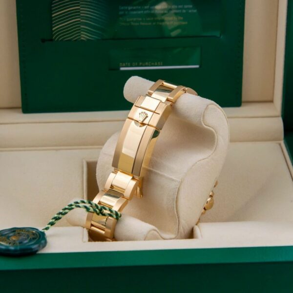 Luxury Rolex Daytona 116508-0013 Green Dial Yellow Gold Oyster Watch - Image 4