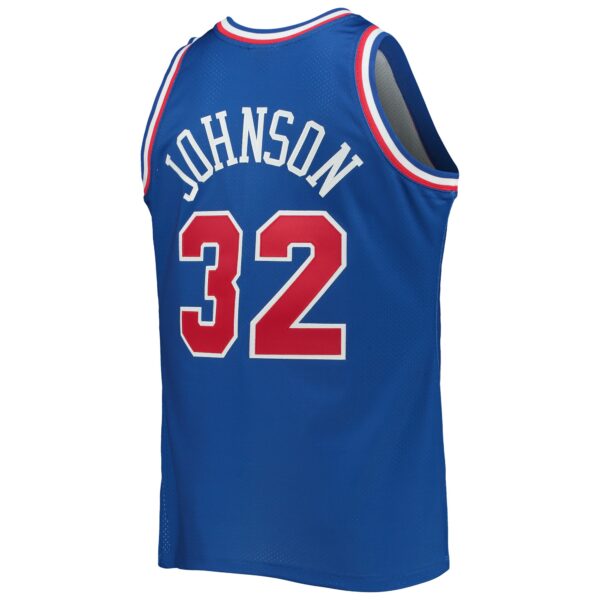Magic Johnson Western Conference Mitchell & Ness Hardwood Classics 1992 NBA All-Star Game Authentic Jersey - Royal - Image 4