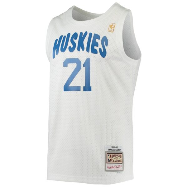 Marcus Camby Toronto Raptors Mitchell & Ness 1996/97 Hardwood Classics Swingman Jersey - White - Image 3