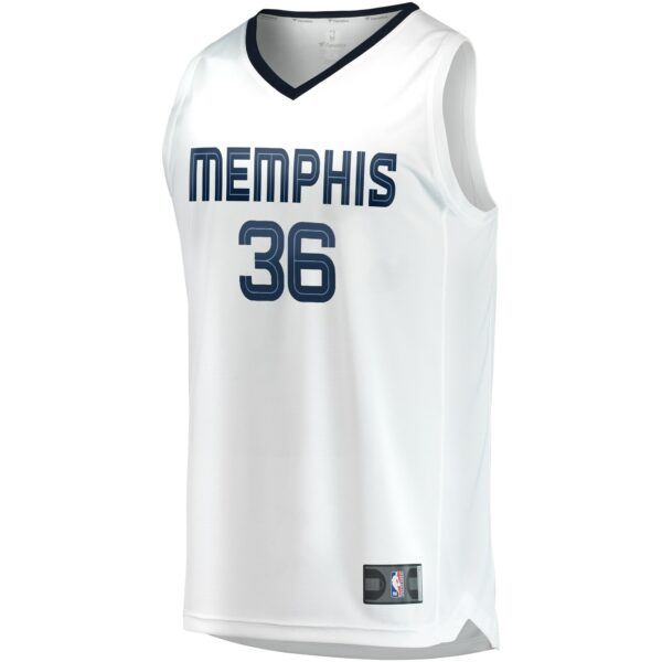 Marcus Smart Memphis Grizzlies Fanatics Youth Fast Break Player Jersey - Association Edition - White - Image 3