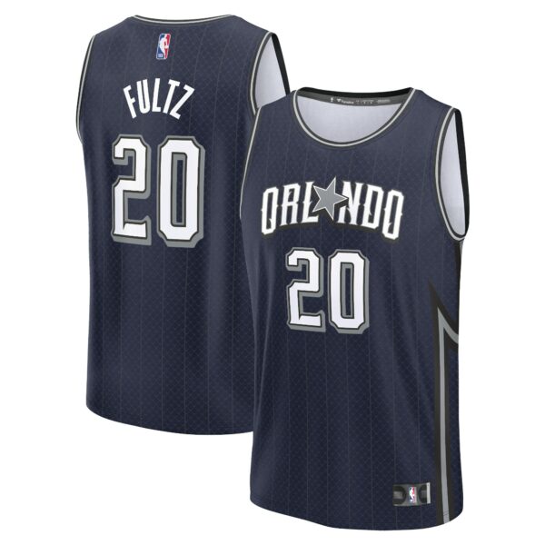 Markelle Fultz Orlando Magic Fanatics Fast Break Jersey - Navy - City Edition - Image 2