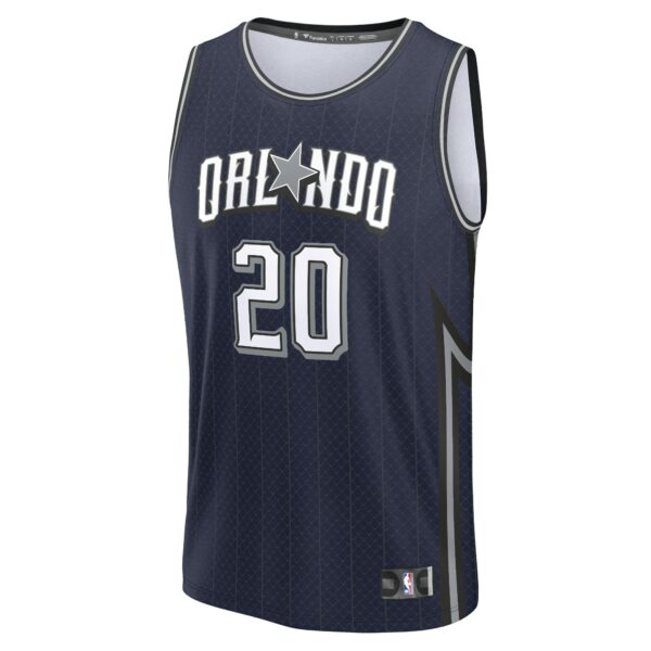 Markelle Fultz Orlando Magic Fanatics Fast Break Jersey - Navy - City Edition - Image 3