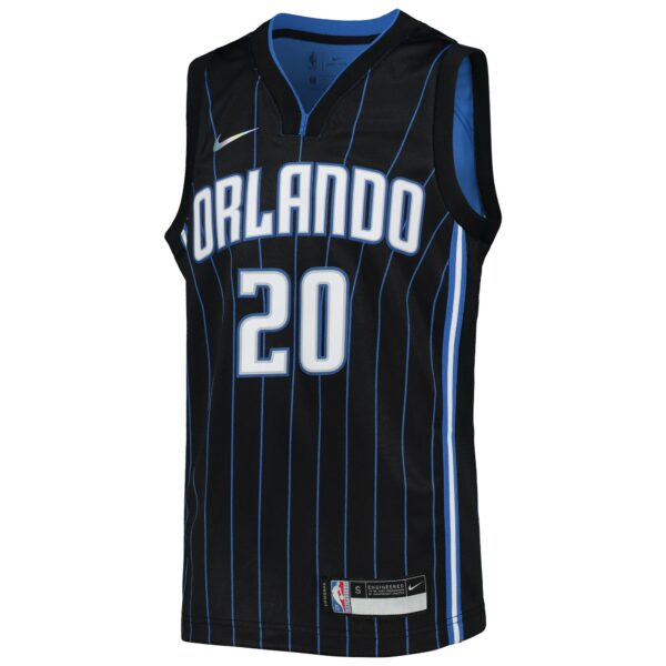 Markelle Fultz Orlando Magic Nike Youth 2021/22 Diamond Swingman Jersey - Icon Edition - Black - Image 3