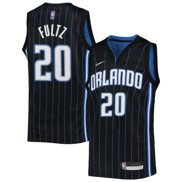 Markelle Fultz Orlando Magic Nike Youth 2021/22 Diamond Swingman Jersey - Icon Edition - Black - Image 2