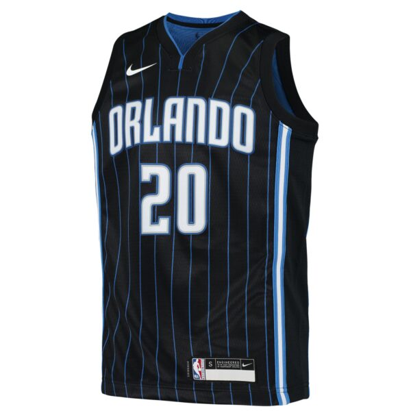 Markelle Fultz Orlando Magic Nike Youth Swingman Jersey - Icon Edition - Black - Image 3