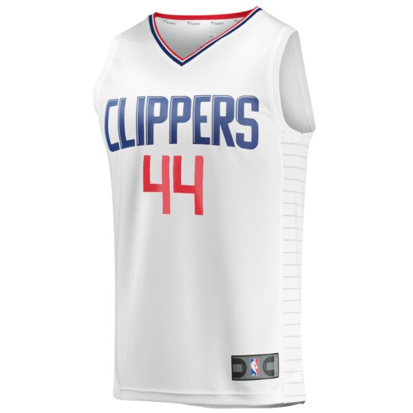 Mason Plumlee LA Clippers Fanatics Fast Break Player Jersey - Association Edition - White - Image 3