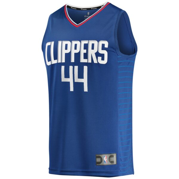 Mason Plumlee LA Clippers Fanatics Youth Fast Break Player Jersey - Icon Edition - Royal - Image 3