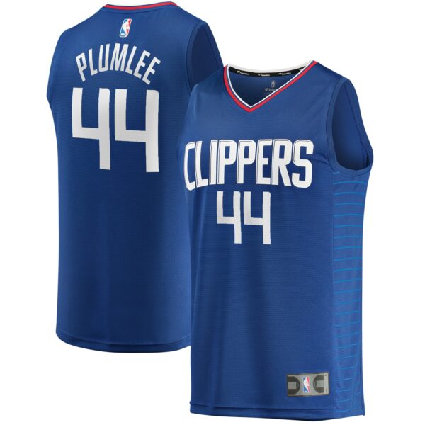 Mason Plumlee LA Clippers Fanatics Youth Fast Break Player Jersey - Icon Edition - Royal - Image 2