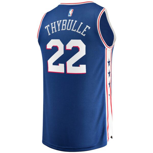 Matisse Thybulle Philadelphia 76ers Fanatics Fast Break Replica Player Team Jersey - Icon Edition - Royal - Image 4