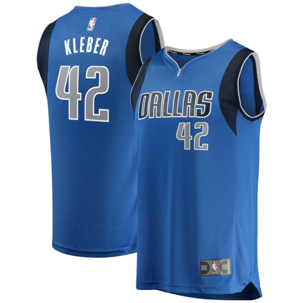 Maxi Kleber Dallas Mavericks Fanatics Fast Break Replica Team Color Player Jersey Blue - Icon Edition - Image 2