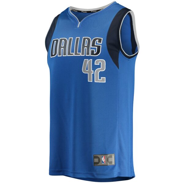 Maxi Kleber Dallas Mavericks Fanatics Youth Fast Break Player Jersey - Icon Edition - Blue - Image 3