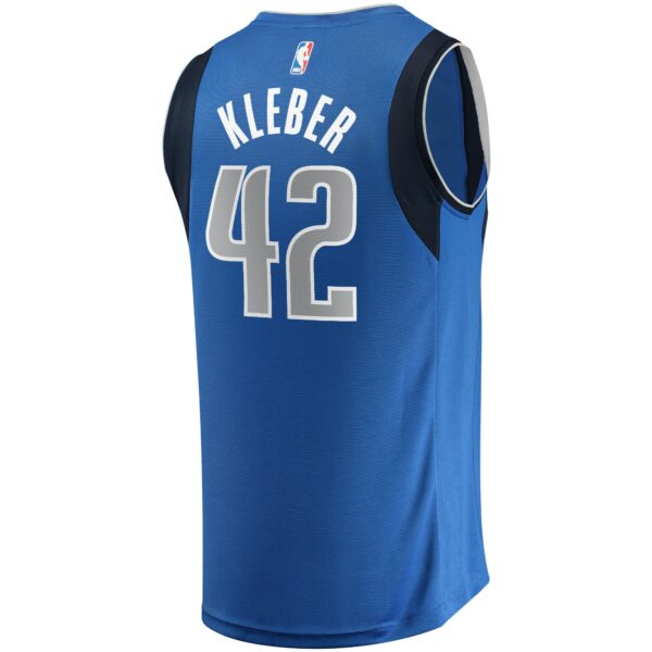 Maxi Kleber Dallas Mavericks Fanatics Youth Fast Break Player Jersey - Icon Edition - Blue - Image 4