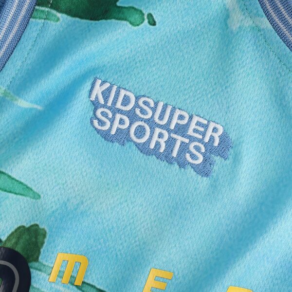 Memphis Grizzlies NBA & KidSuper Studios by Fanatics Unisex Hometown Jersey - Teal - Image 5