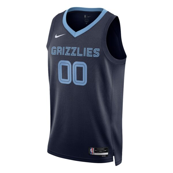 Memphis Grizzlies Nike Unisex Swingman Custom Jersey Navy - Icon Edition - Image 3