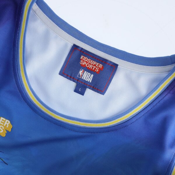 Miami Heat NBA & KidSuper Studios by Fanatics Unisex Hometown Jersey - Blue - Image 6