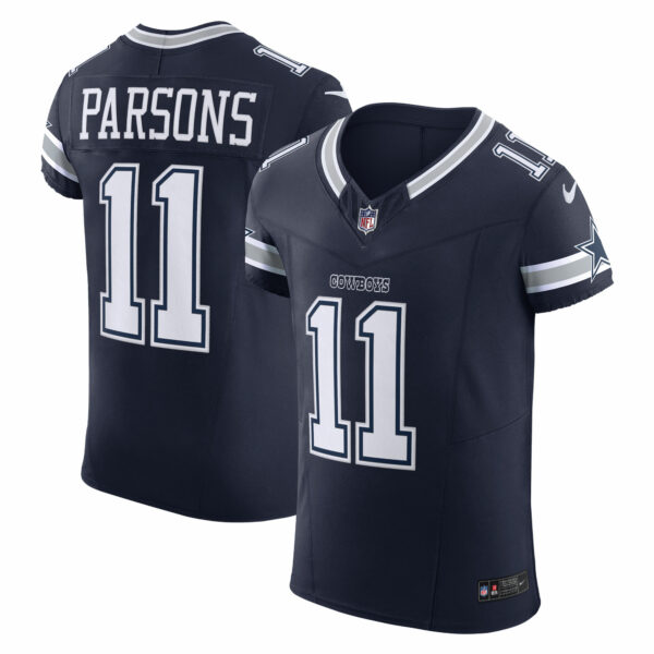 Micah Parsons Dallas Cowboys Nike Vapor F.U.S.E. Elite Jersey - Navy