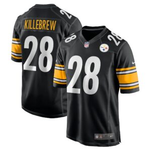 Miles Killebrew Pittsburgh Steelers Nike Game Jersey - Black