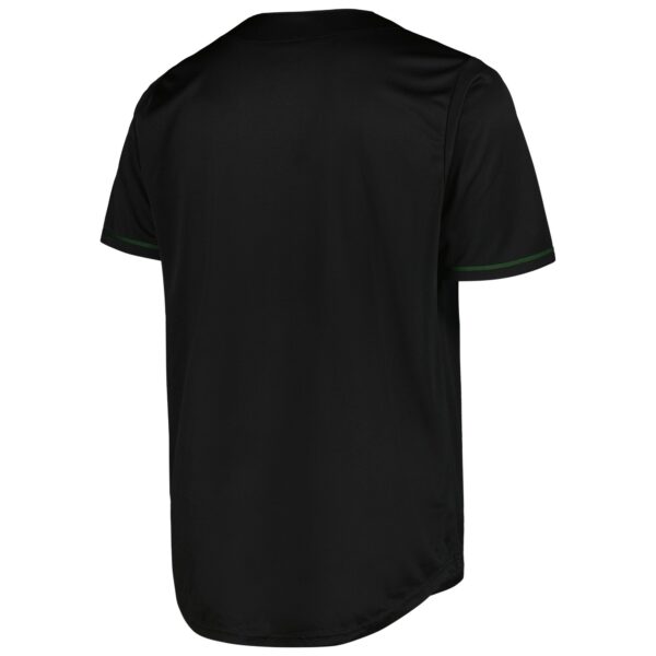 Milwaukee Bucks Fanatics Pop Baseball Jersey - Black - Image 4