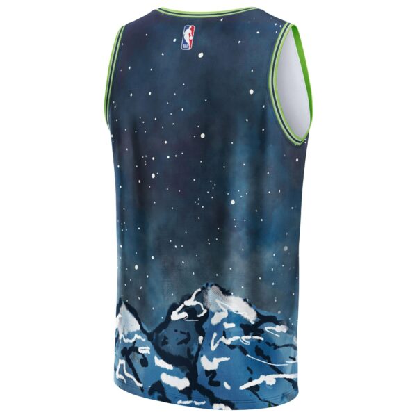 Minnesota Timberwolves NBA & KidSuper Studios by Fanatics Unisex Hometown Jersey - Blue - Image 4