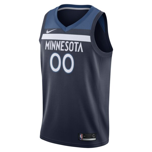 Minnesota Timberwolves Nike Swingman Custom Jersey Navy - Icon Edition - Image 3