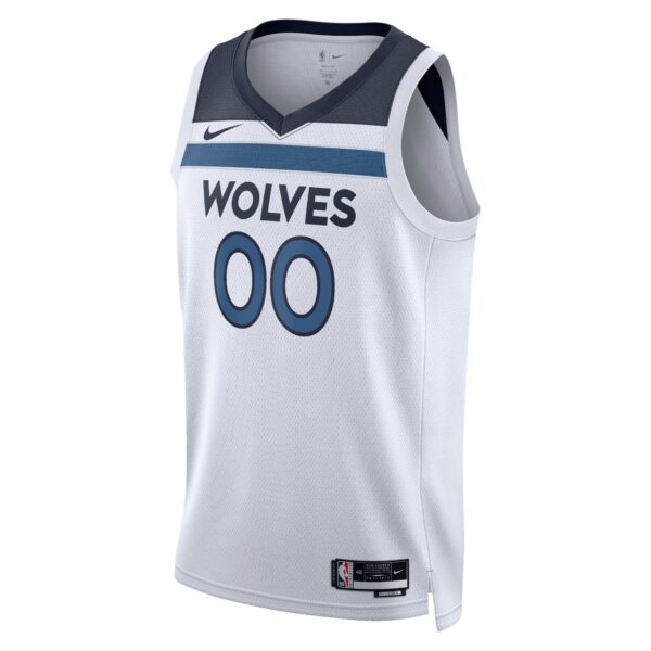 Minnesota Timberwolves Nike Unisex Swingman Custom Jersey White - Association Edition - Image 3